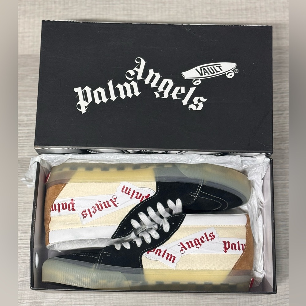 Palm Angels X Vans Vault Sk8 Mid Vlt Lx - Picture 2 of 16